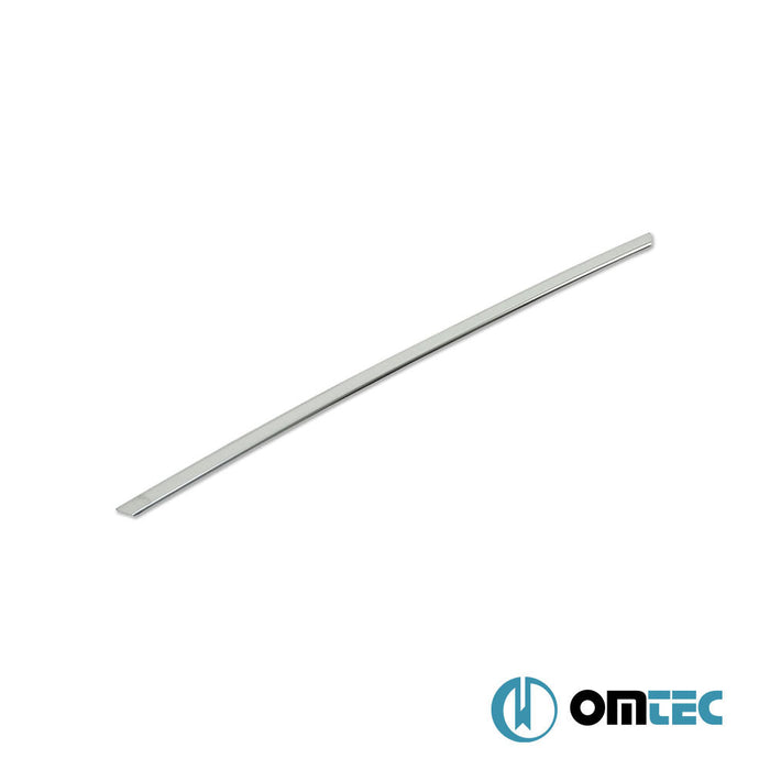 Bagaj Çıtası (Plaka Üstü) Paslanmaz Çelik (Parlak) - Peugeot 5008 - SUV T87 - (2017 - )