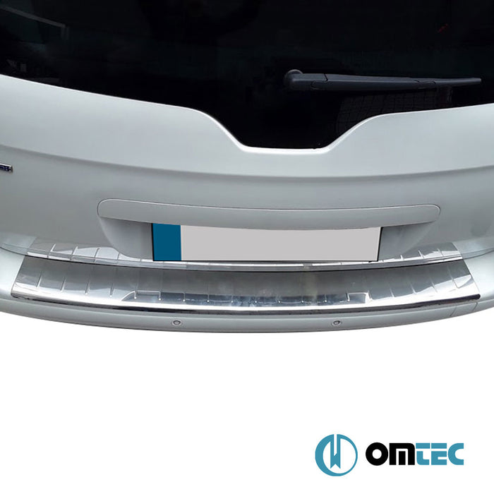 Arka Tampon Eşiği Paslanmaz Çelik (Parlak) - Peugeot 5008 - SUV T87 - (2017 - )