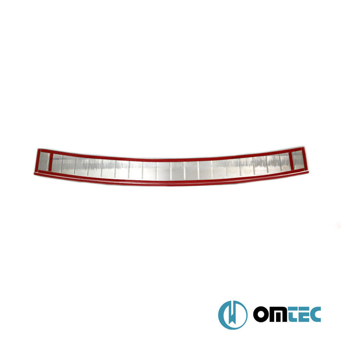 Arka Tampon Eşiği Paslanmaz Çelik (Taşlı) - Peugeot 5008 - SUV T87 - (2017 - )