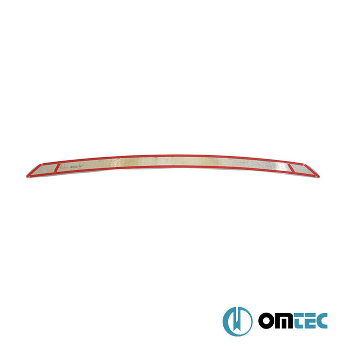 Karbon Folyolu Arka Tampon Eşiği Paslanmaz Çelik - Peugeot 508 - SD II - (2018 - )