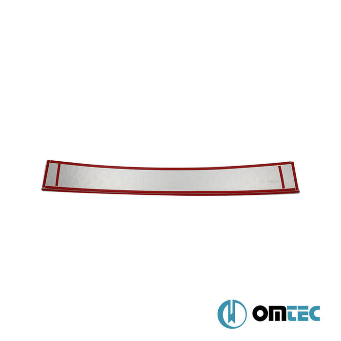 Arka Tampon Eşiği (Gri Eloksallı) Alu. - Opel Combo - MVN V - (2019 - )