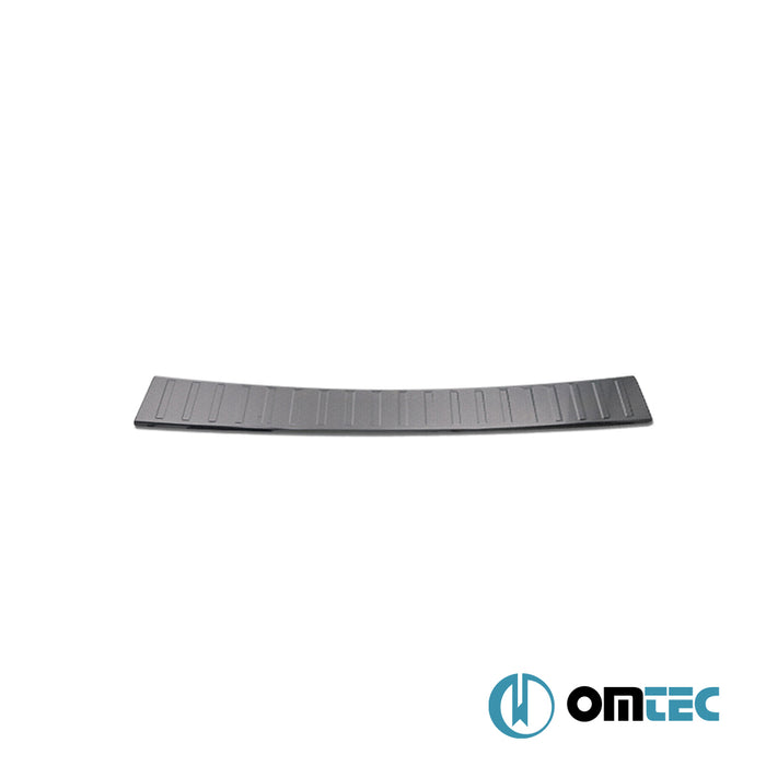 Arka Tampon Eşiği Paslanmaz Çelik (Siyah - Taşlı) - Peugeot Rifter - MVN K9 - (2019 - )