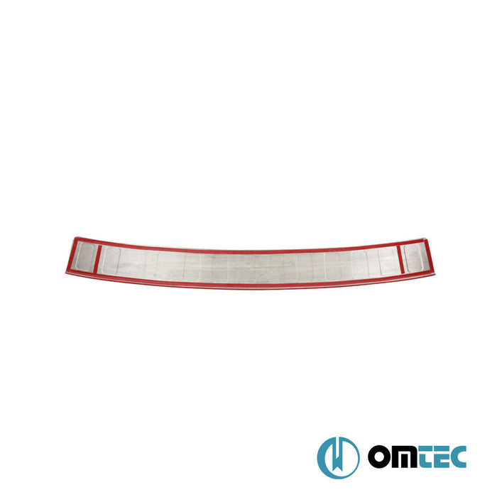 Arka Tampon Eşiği Paslanmaz Çelik (Taşlı) - Peugeot Partner - MVN K9 - (2019 - )