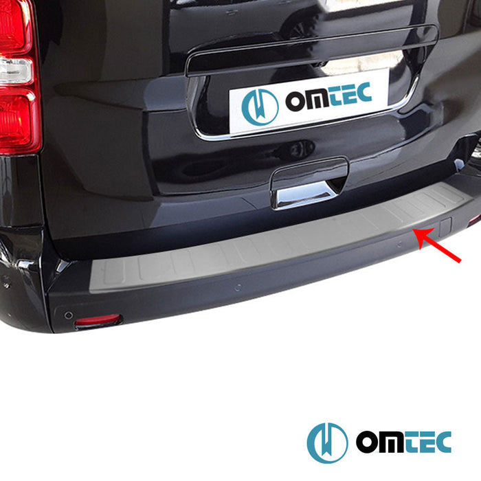 Arka Tampon Eşiği Paslanmaz Çelik (Taşlı) - Toyota Proace City - VAN I - (2019 - )