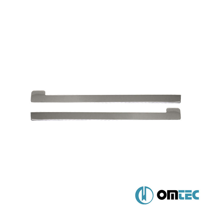 Sürgülü Kapı Çıtası 2 Prç. Paslanmaz (Parlak) - Toyota Proace City - VAN I - (2019 - )