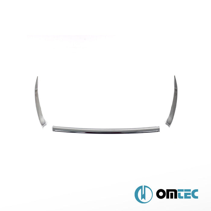 U Formlu Ön Panjur Çerçevesi 3 Prç. P.Çelik - Peugeot 2008 - SUV P24 PRE - FL - (2020 - 2023)