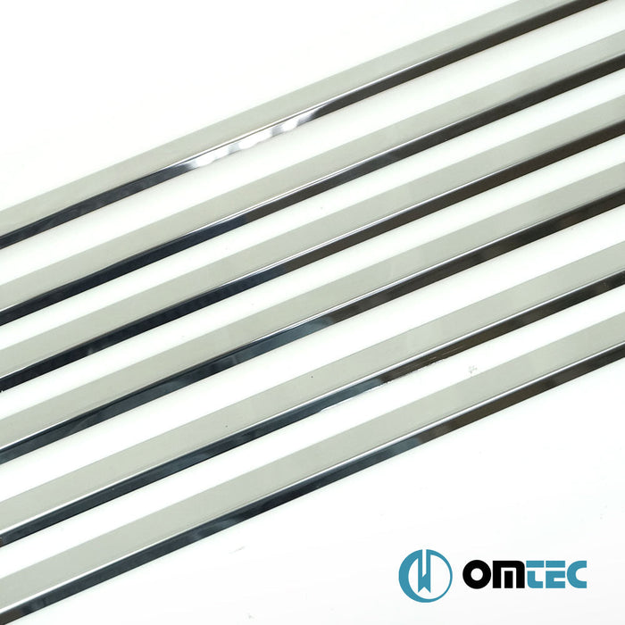 Cam Çıtası 6 Prç. Paslanmaz Çelik (Parlak) - Land Rover Range Rover Sport - SUV L320 - (2005 - 2013)