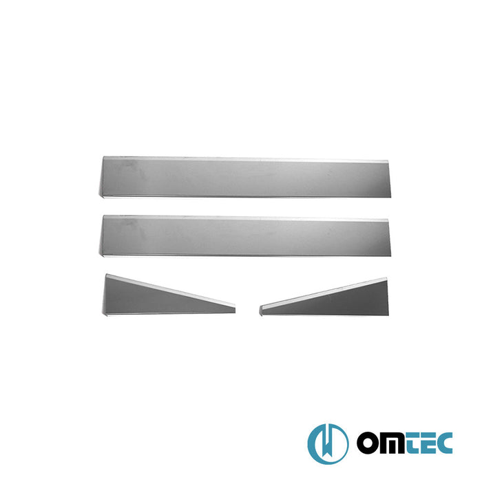 Norm Kapı Eşiği 4 Prç. Paslanmaz Çelik (Parlak) - Land Rover Freelander - SUV L359 - (2006 - 2014)