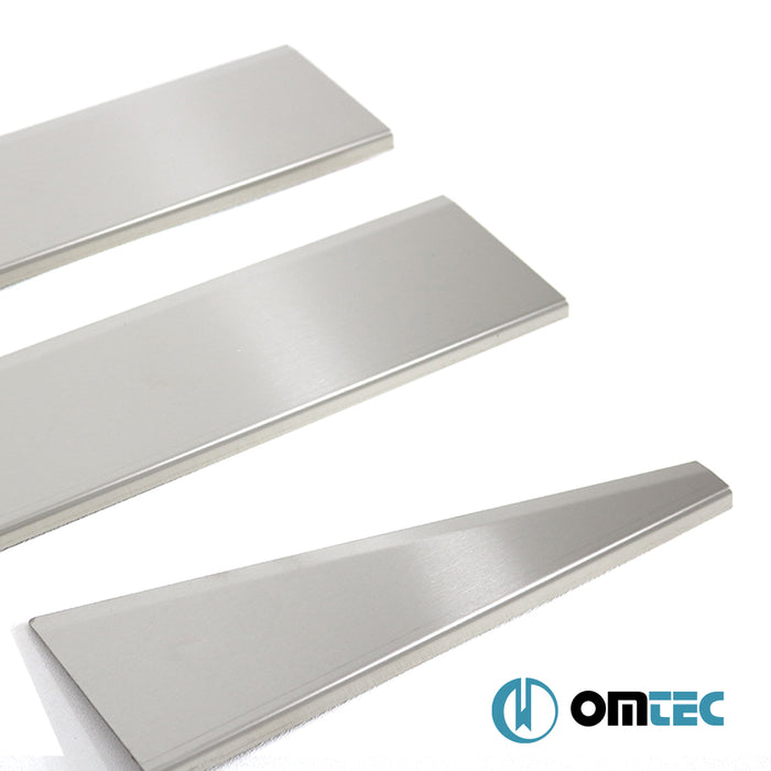 Norm Kapı Eşiği 4 Prç. Paslanmaz Çelik (Taşlı) - Land Rover Freelander - SUV L359 - (2006 - 2014)