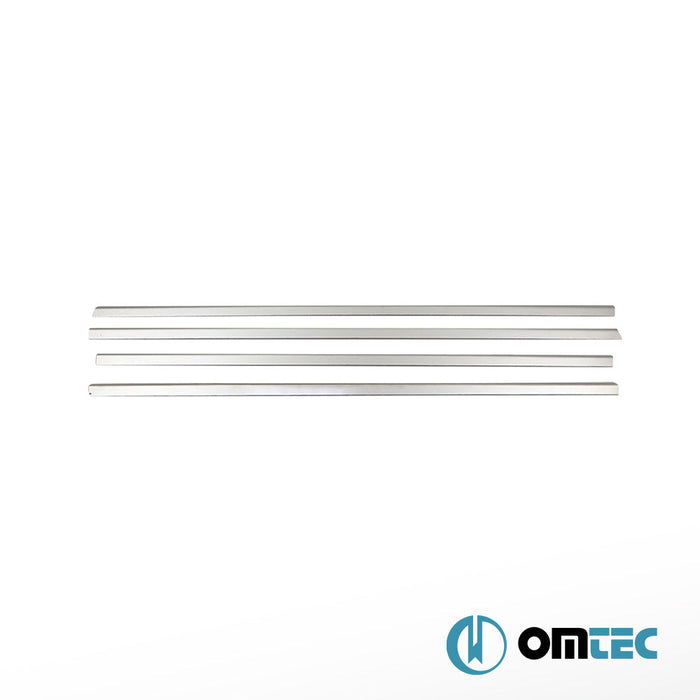 Cam Çıtası 4 Prç. Paslanmaz Çelik (Parlak) - Land Rover Freelander - SUV L359 - (2006 - 2014)