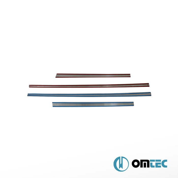 Yan Kapı Çıtası 4 Prç. Paslanmaz Çelik (Parlak) - Dfsk Fengon 500 - SUV I - (2020 - )