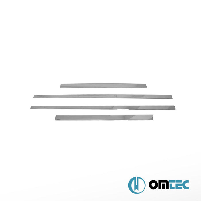 Yan Kapı Çıtası 4 Prç. Paslanmaz Çelik (Parlak) - Land Rover Discovery - SUV L319 - (2004 - 2017)