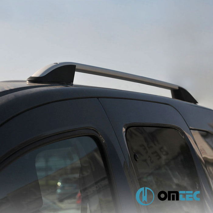 Portbagaj Tavan Çıtası (Elegance) Gri 2 Prç. Alu. - Land Rover Range Rover Sport - SUV L320 - (2005 - 2013)