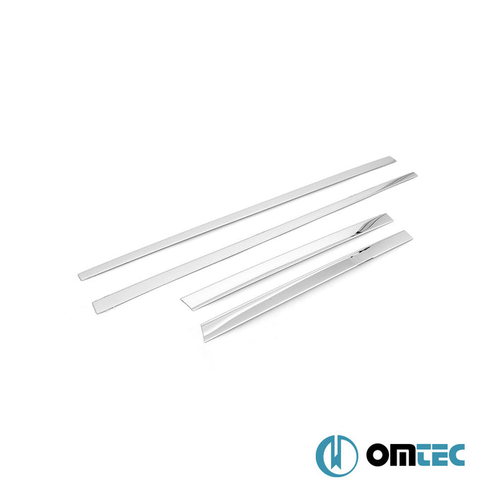 Yan Kapı Çıtası 4 Prç. Paslanmaz Çelik (Parlak) - Land Rover Range Rover Evoque - SUV L551 - (2018 - )