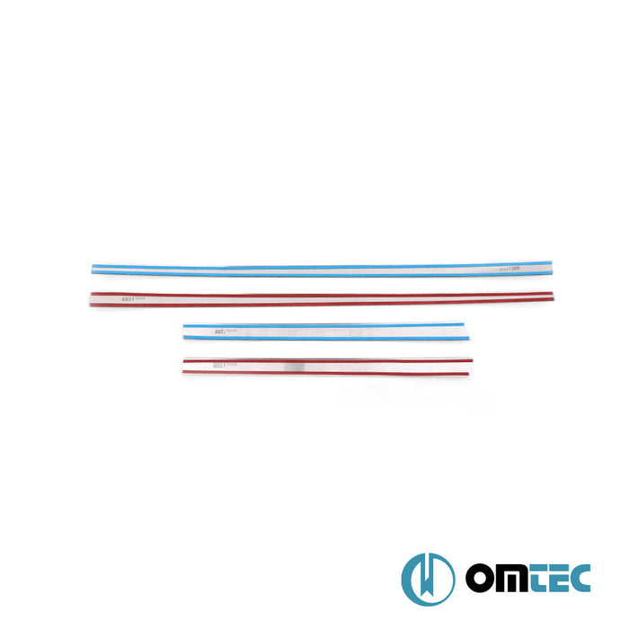 Yan Kapı Çıtası 4 Prç. Paslanmaz Çelik (Parlak) - Land Rover Range Rover Evoque - SUV L551 - (2018 - )