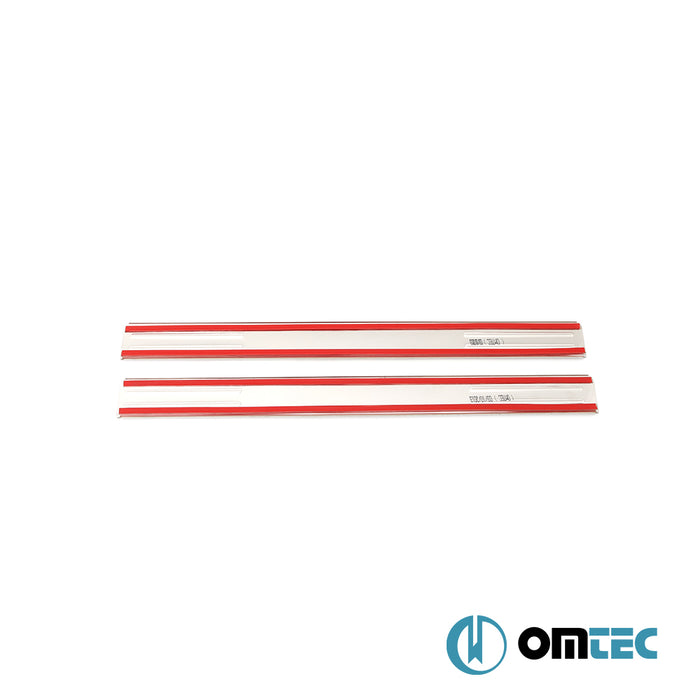 Kapı Eşiği (Exclusive) 2 Prç.Paslanmaz Çelik - Renault Clio - HB 5D BB - (1999 - 2006)