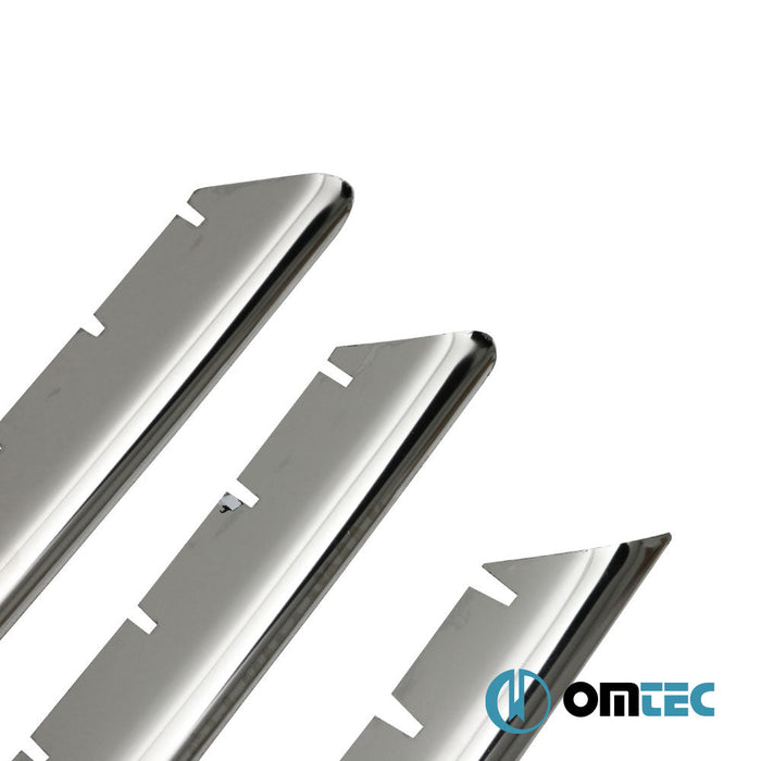 Ön Panjur 6 Prç. P.Çelik (Parlak) - Renault Megane - SD II - (2002 - 2009)