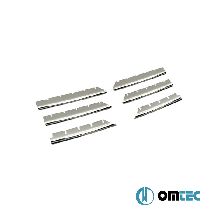 Ön Panjur 6 Prç. P.Çelik (Parlak) - Renault Megane - SW II - (2002 - 2009)