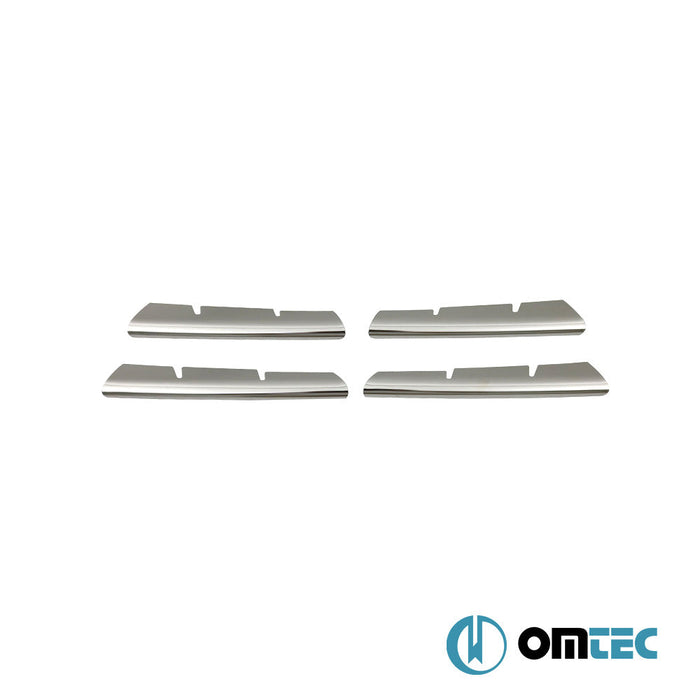 Ön Panjur 4 Prç. P.Çelik (Parlak) - Renault Megane - SD II FL - (2006 - 2009)