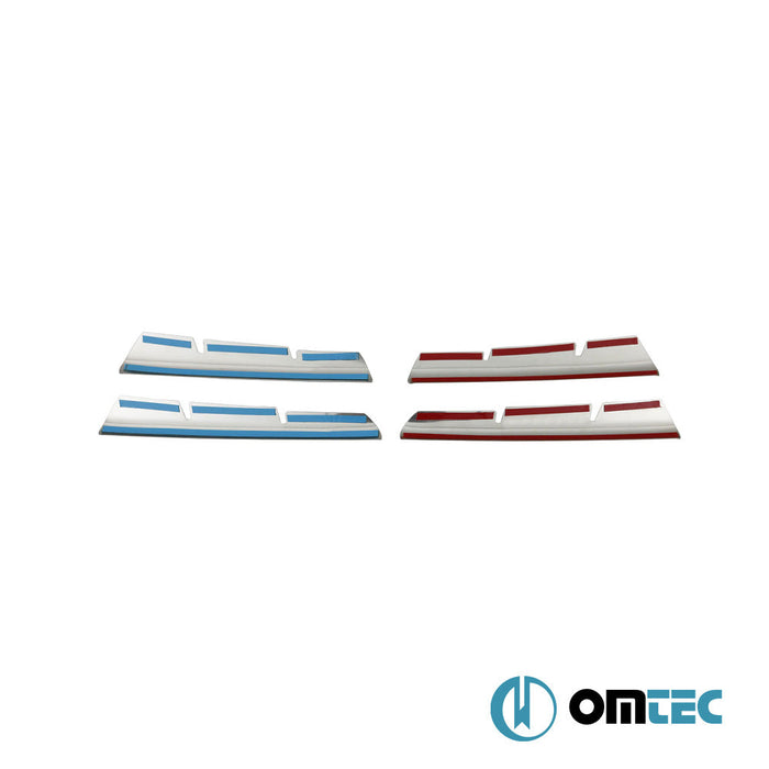 Ön Panjur 4 Prç. P.Çelik (Parlak) - Renault Megane - SW II FL - (2006 - 2009)