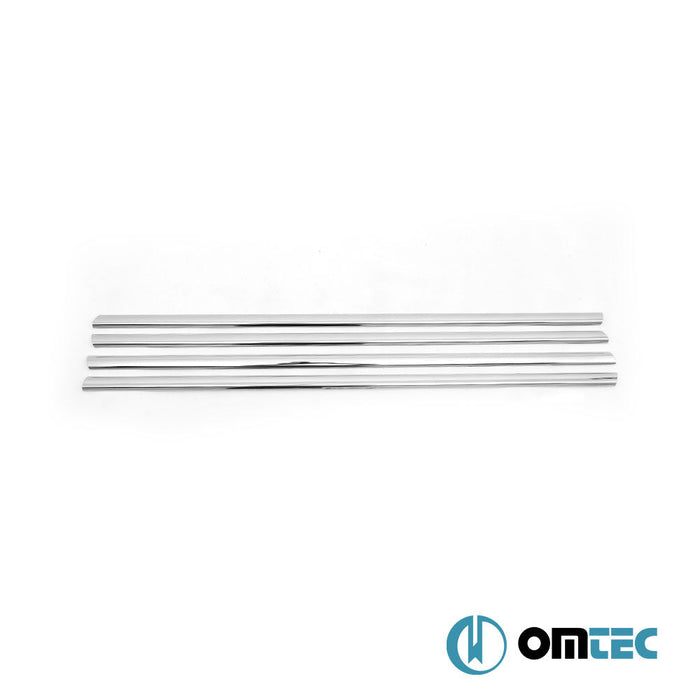 Cam Çıtası 4 Prç. Paslanmaz Çelik (Parlak) - Renault Megane - HB 5D II - (2002 - 2009)