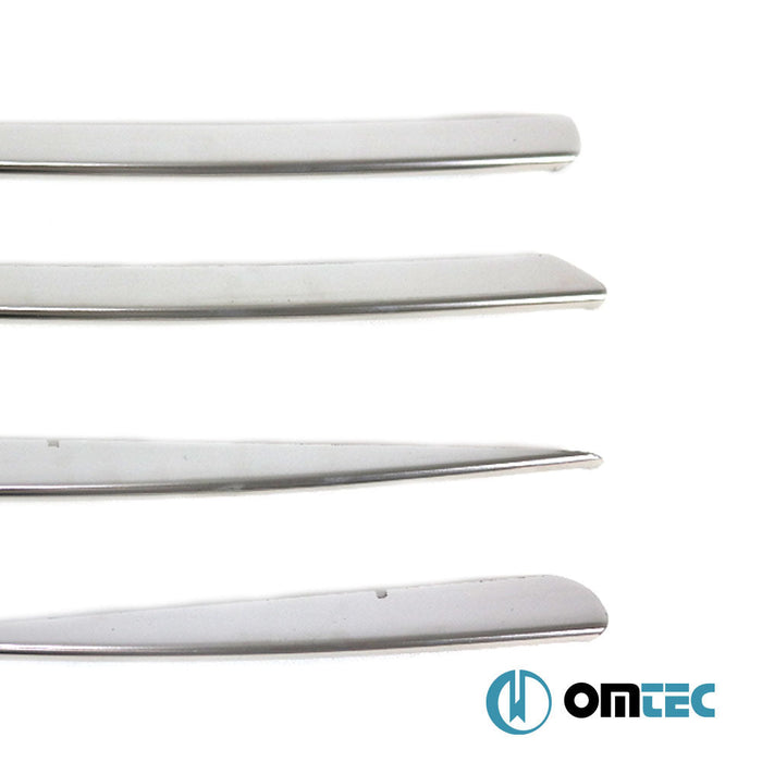 Ön Panjur 4 Prç. P.Çelik (Parlak) - Renault Clio - HB 5D BR - (2006 - 2012)