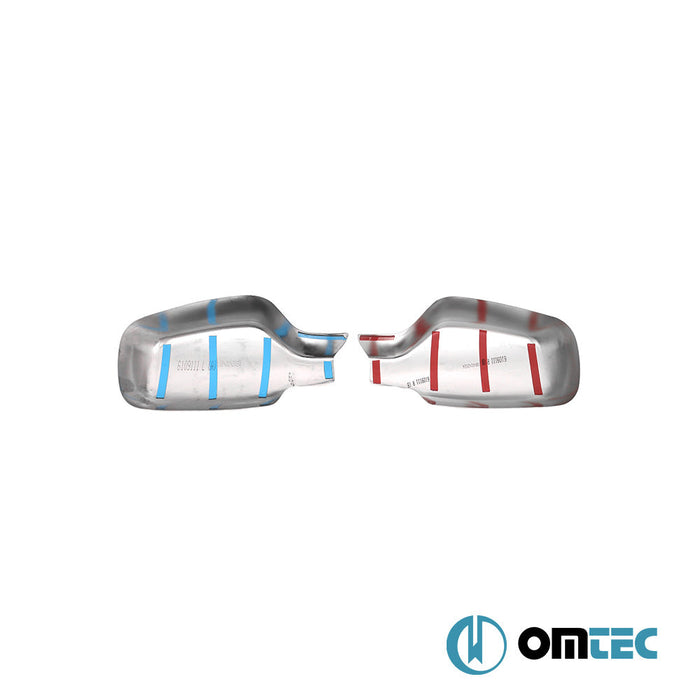 Ayna Kapağı 2 Prç. Paslanmaz Çelik (Parlak) - Renault Clio - SW BR - (2006 - 2012)