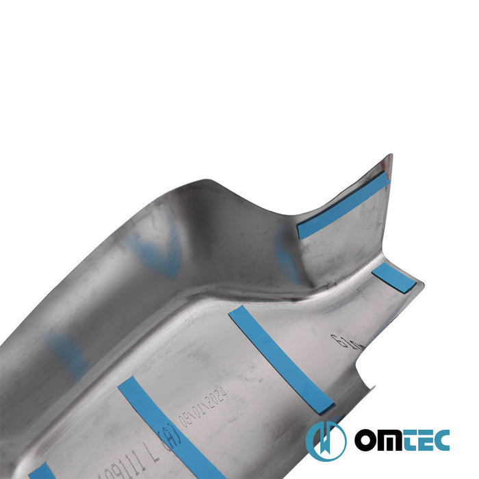 Ayna Kapağı 2 Prç. Paslanmaz Çelik (Parlak) - Renault Clio - SW BR - (2006 - 2012)