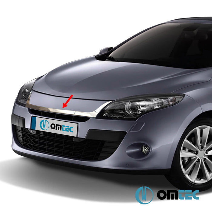 Ön Panjur P.Çelik (Parlak) - Renault Megane - CV III PRE - FL - (2009 - 2012)