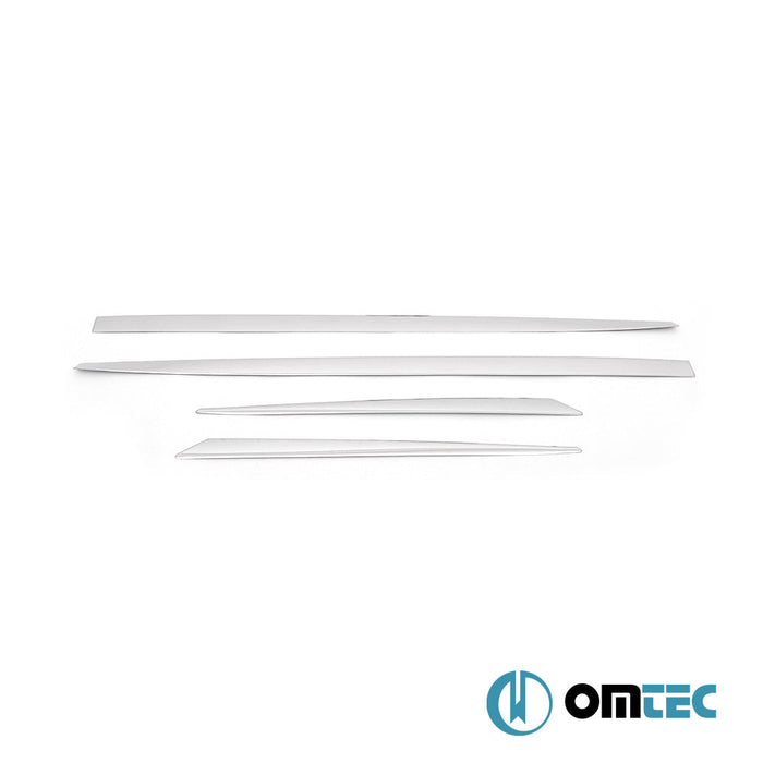 Yan Kapı Çıtası 4 Prç. Paslanmaz Çelik (Parlak) - Renault Megane - HB 5D III FL - (2012 - 2016)