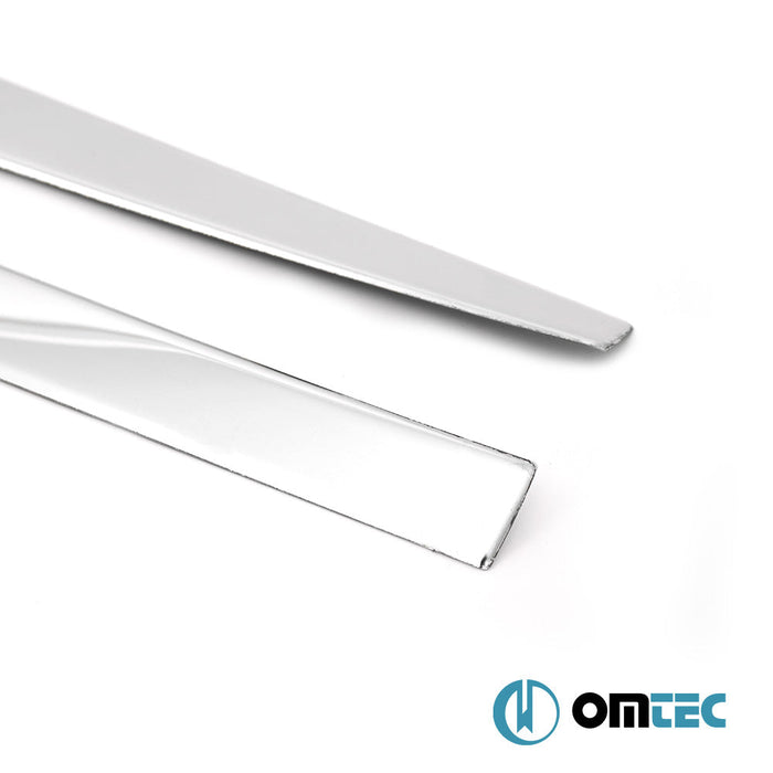 Yan Kapı Çıtası 4 Prç. Paslanmaz Çelik (Parlak) - Renault Fluence - SD I - (2010 - 2015)