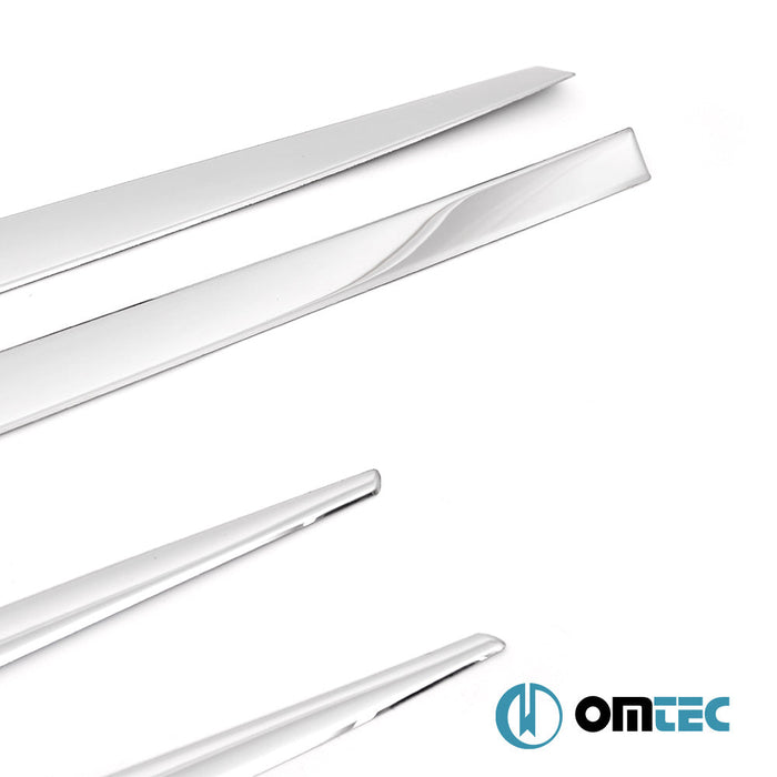 Yan Kapı Çıtası 4 Prç. Paslanmaz Çelik (Parlak) - Renault Megane - HB 5D III FL - (2012 - 2016)