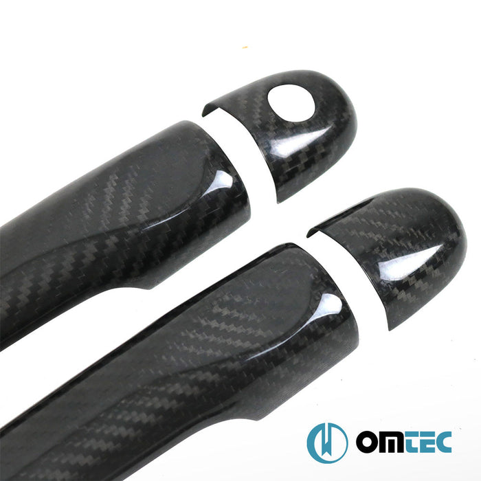 Kapı Kolu 4 Kapı 6 Prç. (H1) (Karbon) - Renault Clio - HB 5D BH - (2012 - 2018)