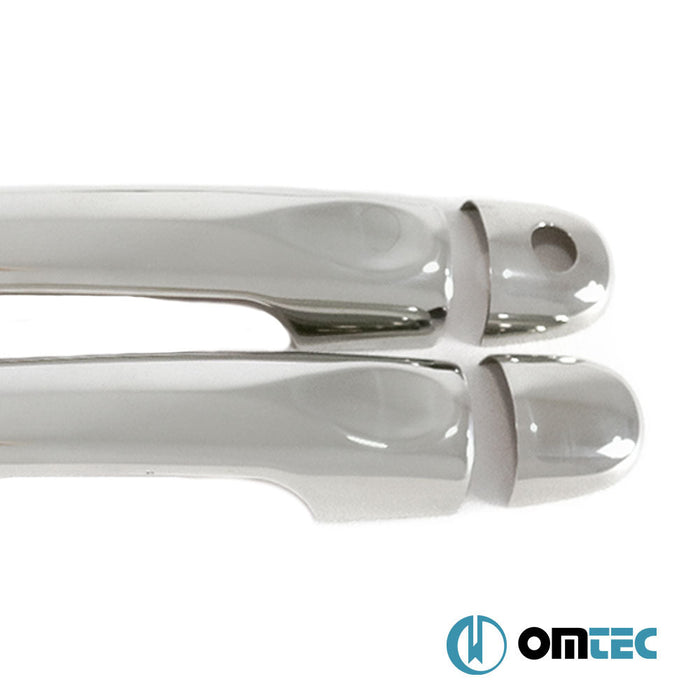 Kapı Kolu 2 Kapı 2 Prç. (S1) Paslanmaz Çelik (Parlak) (Keyless) - Renault Megane - HB 3D III - (2009 - 2016)