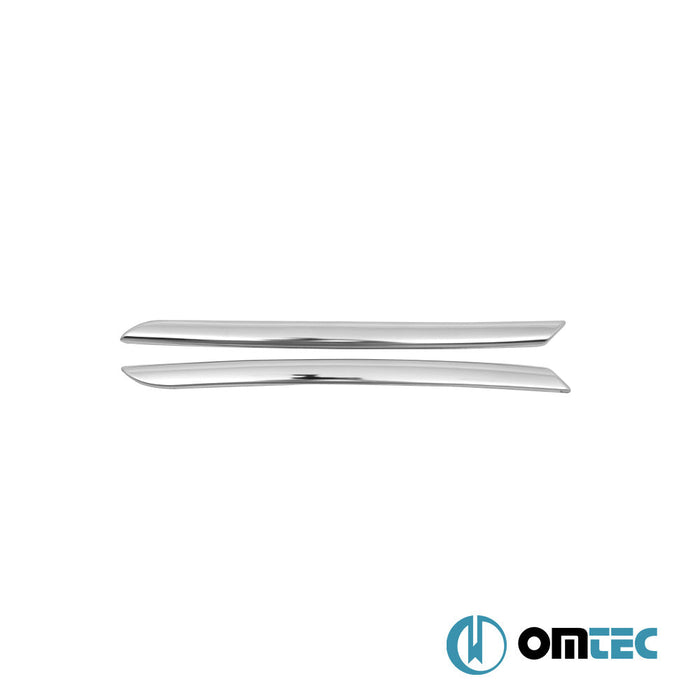 Ön Panjur 2 Prç. P.Çelik (Parlak) - Renault Clio - HB 5D BH PRE - FL - (2012 - 2016)