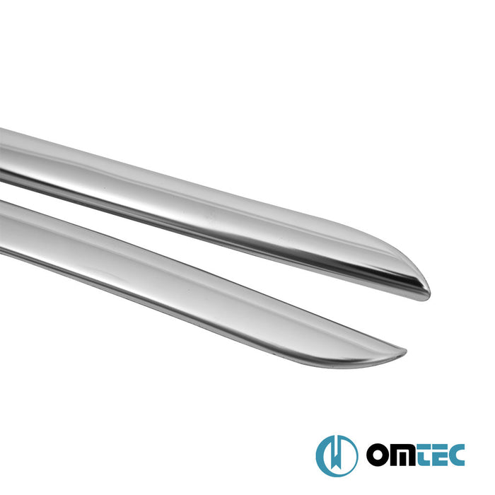 Ön Panjur 2 Prç. P.Çelik (Parlak) - Renault Clio - SW BH PRE - FL - (2012 - 2016)