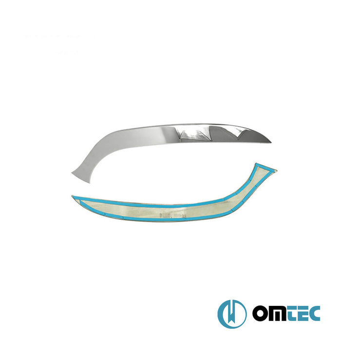 Far Kaşı 2 Prç. Paslanmaz (Parlak) - Renault Clio - HB 5D BH - (2012 - 2018)