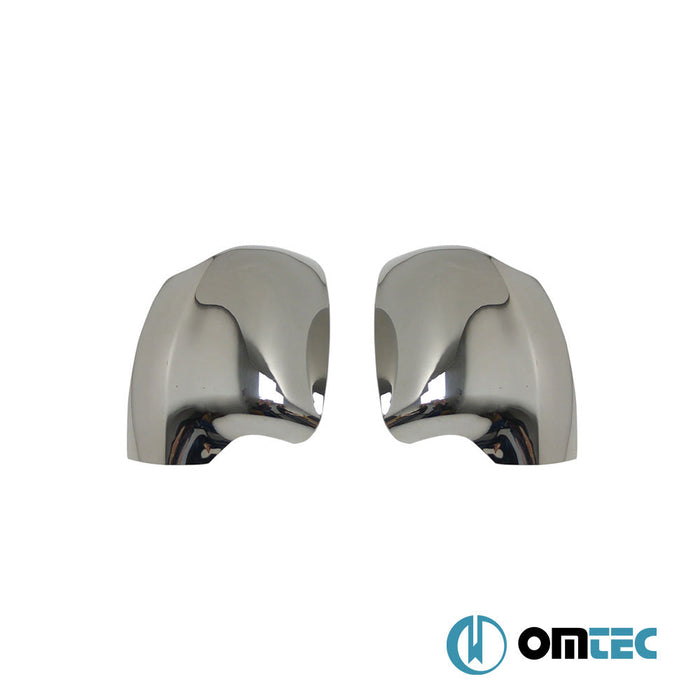 Ayna Kapağı 2 Prç. Paslanmaz Çelik (Parlak) - Renault Symbol - SD III - (2013 - )