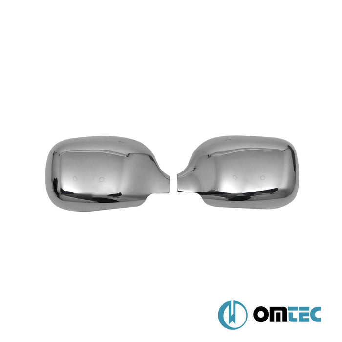Ayna Kapağı 2 Prç. Paslanmaz Çelik (Parlak) - Renault Kangoo - MVN KC FL - (2004 - 2007)