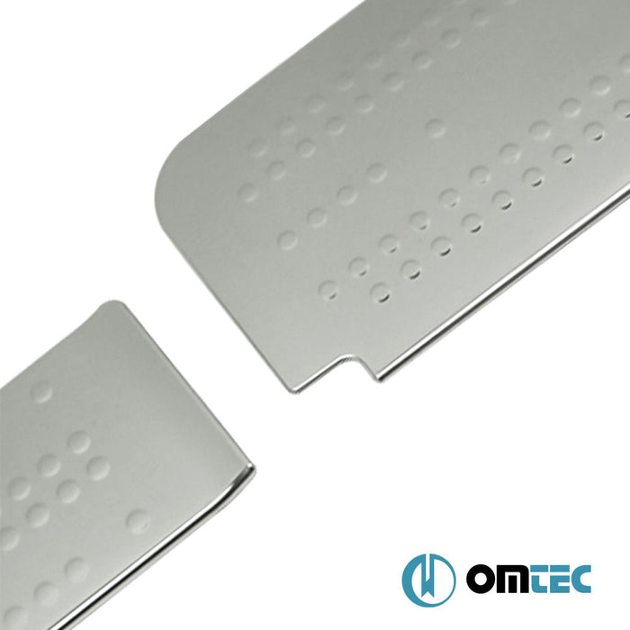 Norm Kapı Eşiği 3 Prç. Paslanmaz Çelik (Parlak) - Opel Vivaro - VAN X83 - (2001 - 2014)