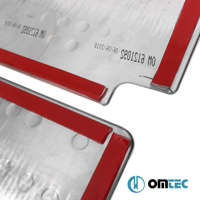 Line Kapı Eşiği 4 Prç. Paslanmaz Çelik (Parlak) - Renault Trafic - VAN X82 - (2014 - )