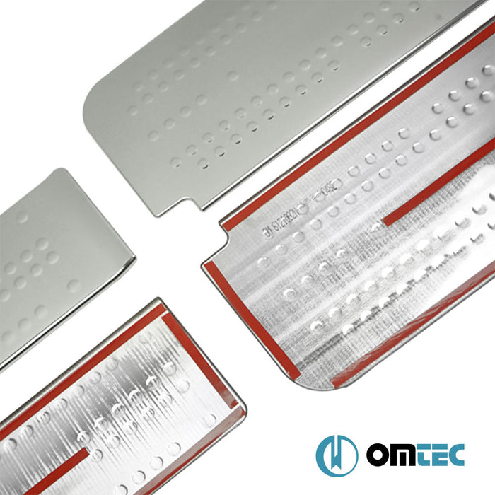 Norm Kapı Eşiği 4 Prç. Paslanmaz Çelik (Parlak) - Renault Trafic - VAN X82 - (2014 - )