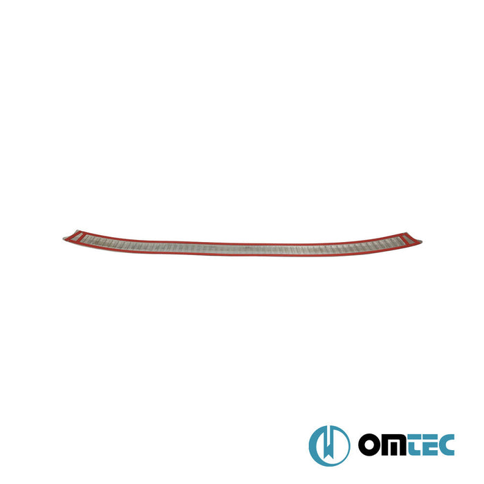 Arka Tampon Eşiği Paslanmaz Çelik (Siyah) - Opel Vivaro - VAN X83 - (2001 - 2014)