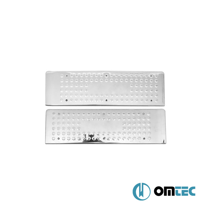 Line Kapı Eşiği 2 Prç. Paslanmaz Çelik (Parlak) - Renault Trafic - VAN X83 - (2001 - 2014)