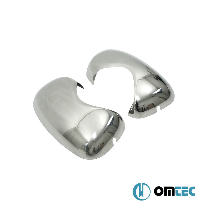 Ayna Kapağı 2 Prç. Paslanmaz Çelik (Parlak) - Nissan Primastar - VAN X83 - (2001 - 2014)