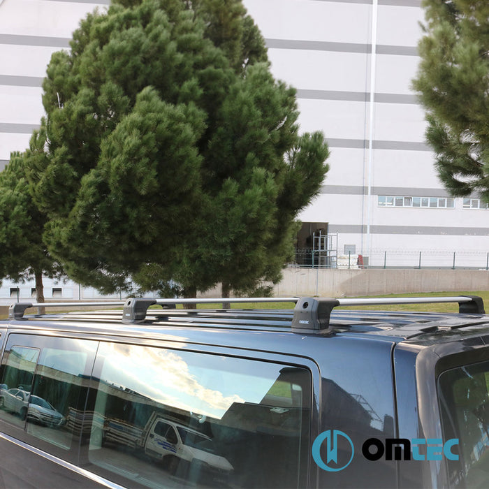 Ara Atkı Elegance (Gri - V3) LITE 3 Prç. Alu. - Renault Trafic - VAN X82 - (2014 - )