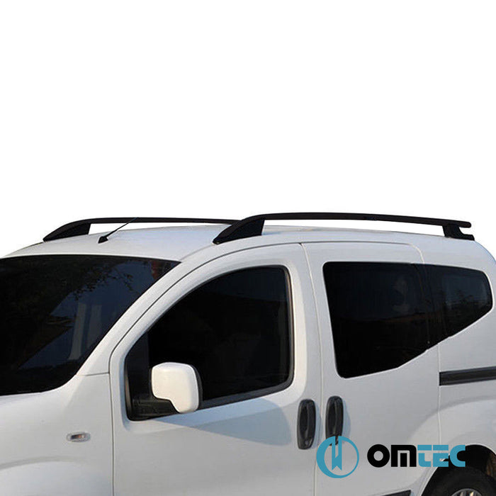 Portbagaj Tavan Çıtası (Sport) Siyah 2 Prç. Alu. (L2 EU. Ver.) - Opel Vivaro - VAN X83 - (2001 - 2014)