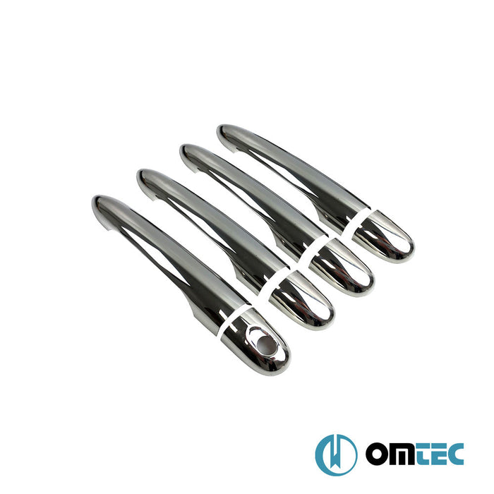 Kapı Kolu 4 Kapı 8 Prç. (H1) Paslanmaz Çelik (Parlak) - Mercedes - Benz Citan - MVN W415 - (2013 - 2021)