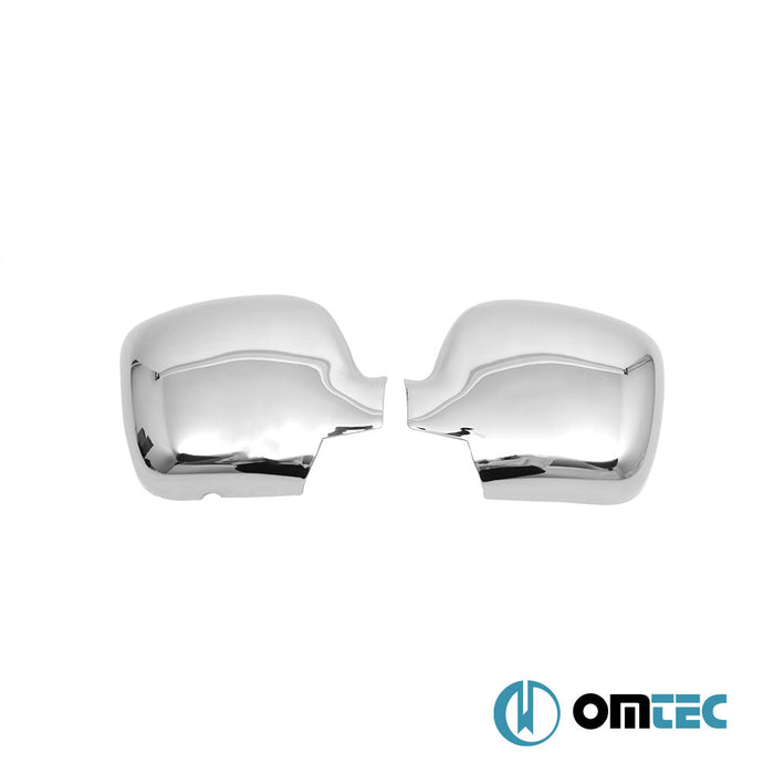 Ayna Kapağı 2 Prç. Paslanmaz Çelik (Parlak) - Renault Kangoo - MVN FC PRE - FL - (2008 - 2013)