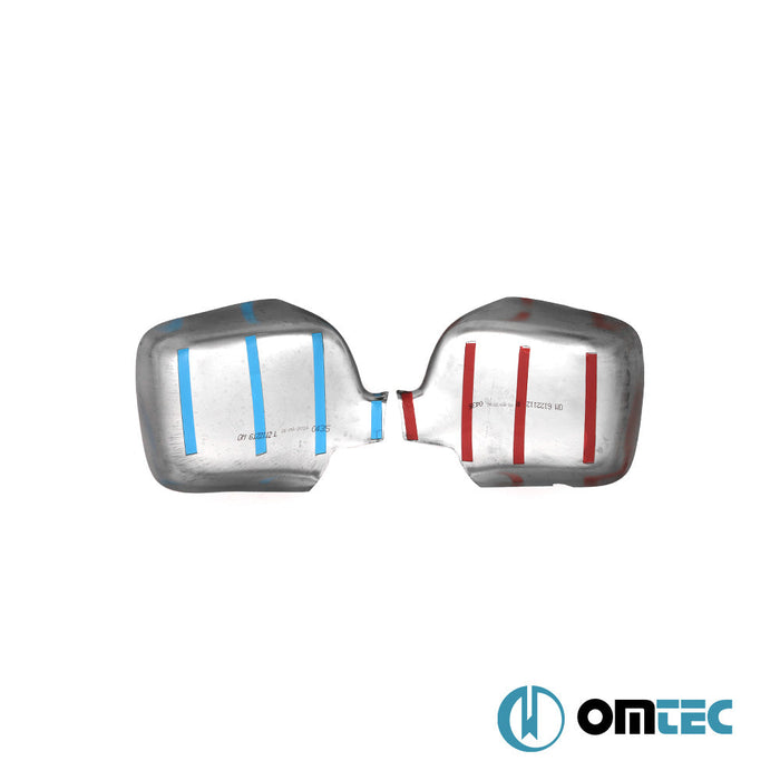 Ayna Kapağı 2 Prç. Paslanmaz Çelik (Parlak) - Renault Kangoo - MVN FC PRE - FL - (2008 - 2013)